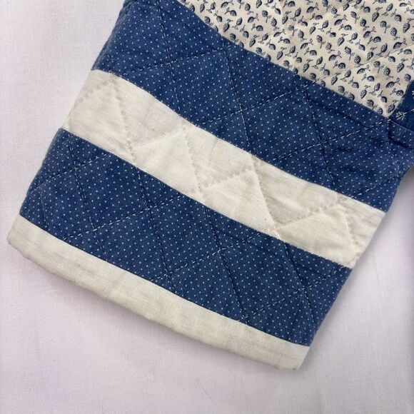 Farewell Frances Patchwork Vintage Quilted Quilt chore Coat Jacket - Picture 2 of 5